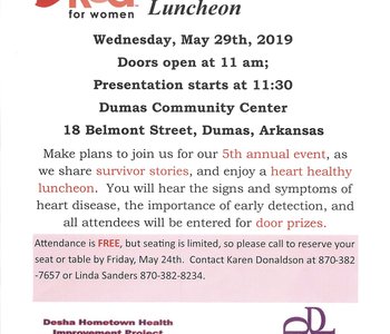5th Annual Desha County Heart Health Luncheon