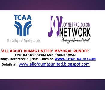 Mayoral Runoff Live Radio Forum and Countdown